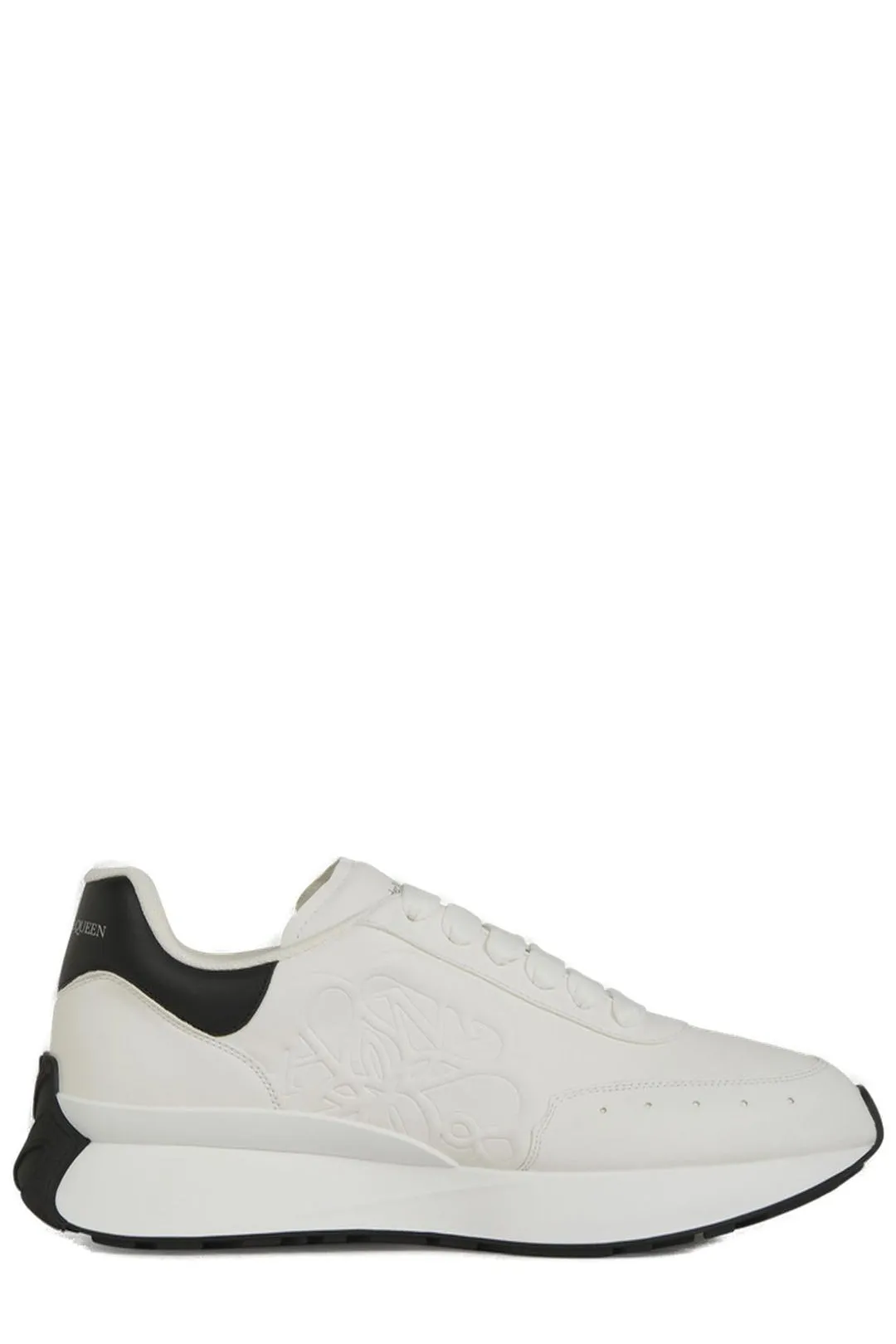 Alexander McQueen Bull Embossed Lace-Up Sneakers