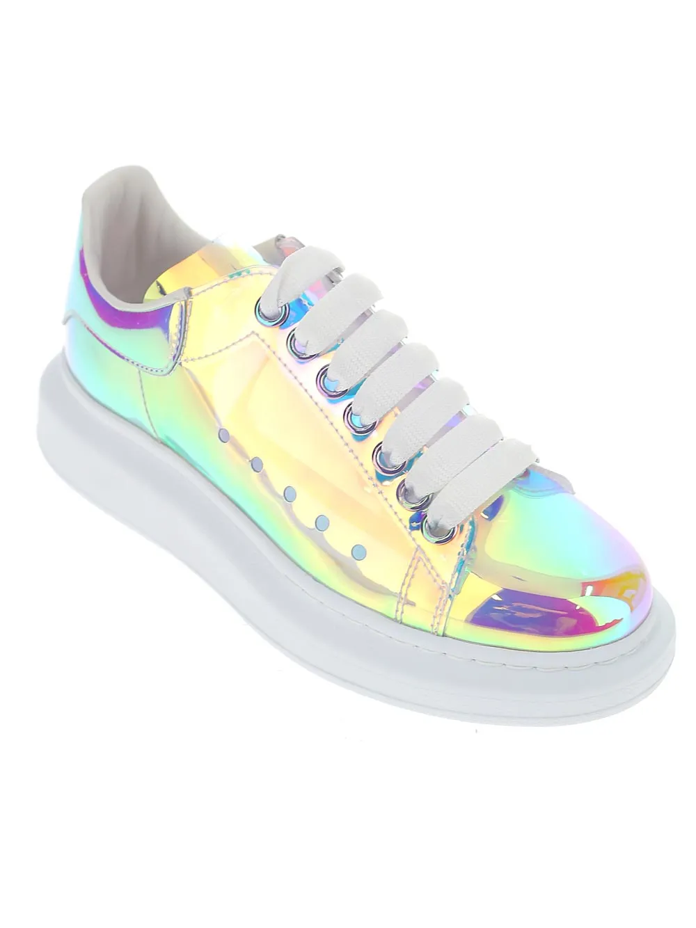 Alexander McQueen Holographic Effect Oversize Sneakers