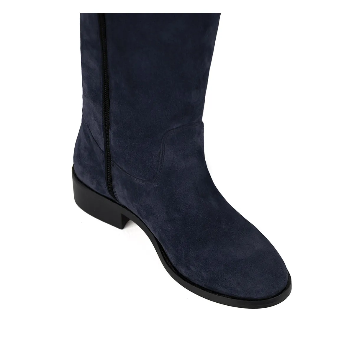 Amarillide suede, night blue