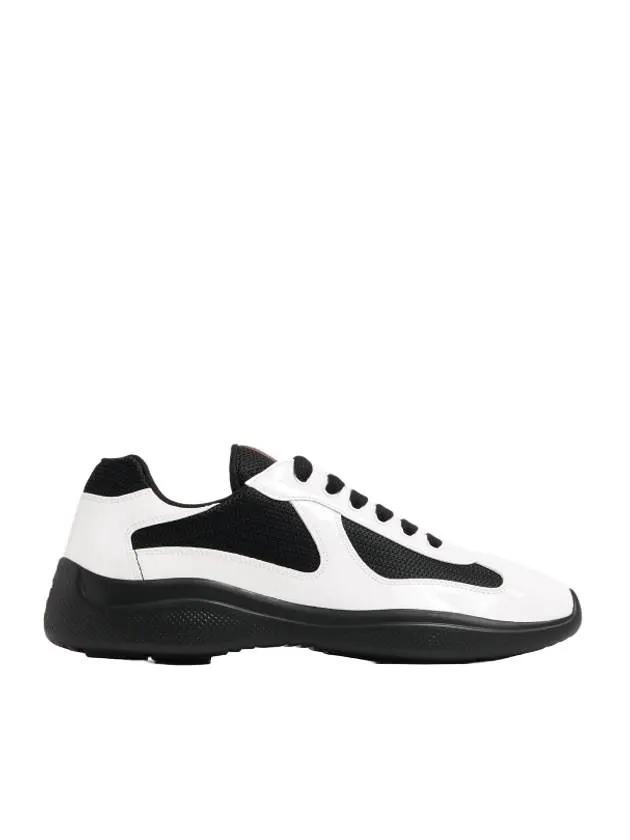 America's Cup Low Top Sneakers White Black