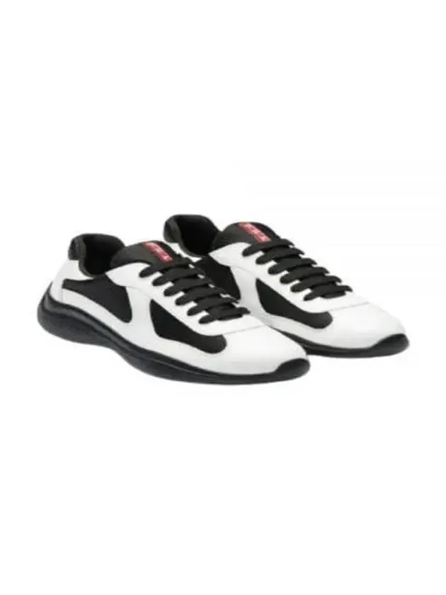 America's Cup Low Top Sneakers White Black