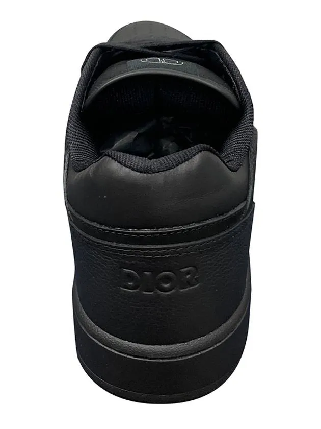 B27 Oblique Detail Low Top Sneakers Black