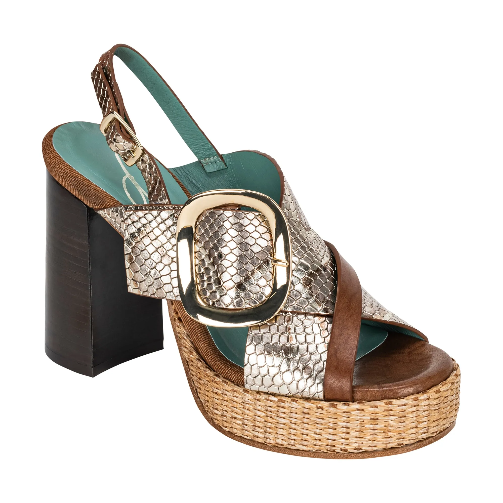 Bali Python Platform Heel