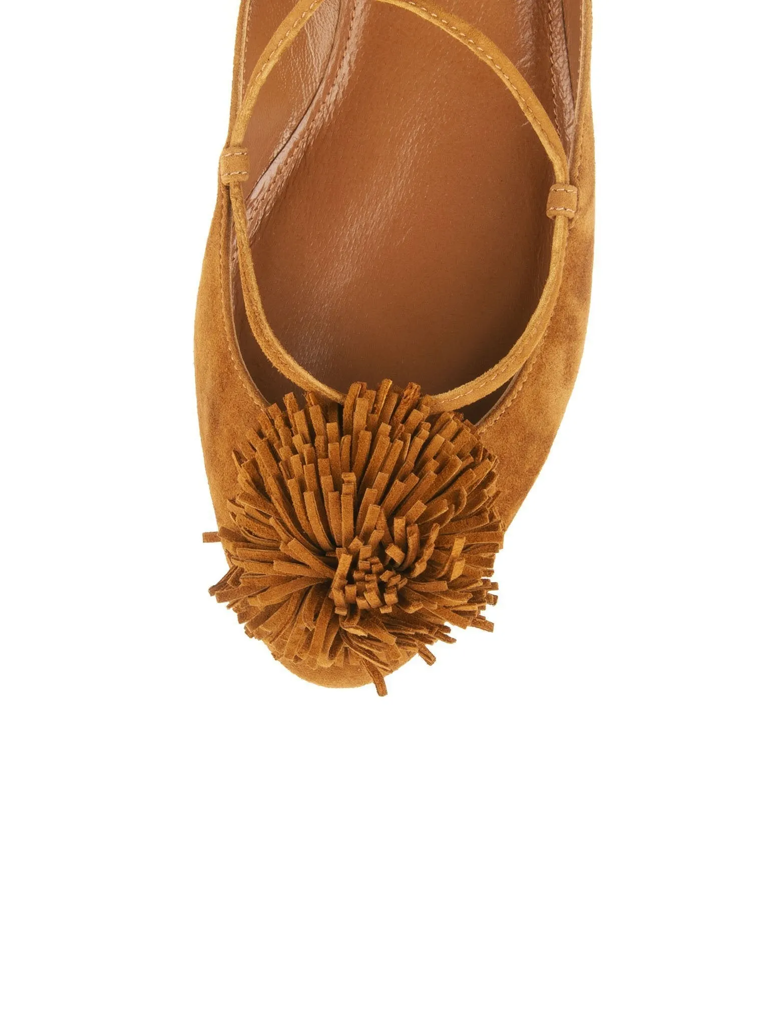 Ballerina Sunshine Flat - Cognac