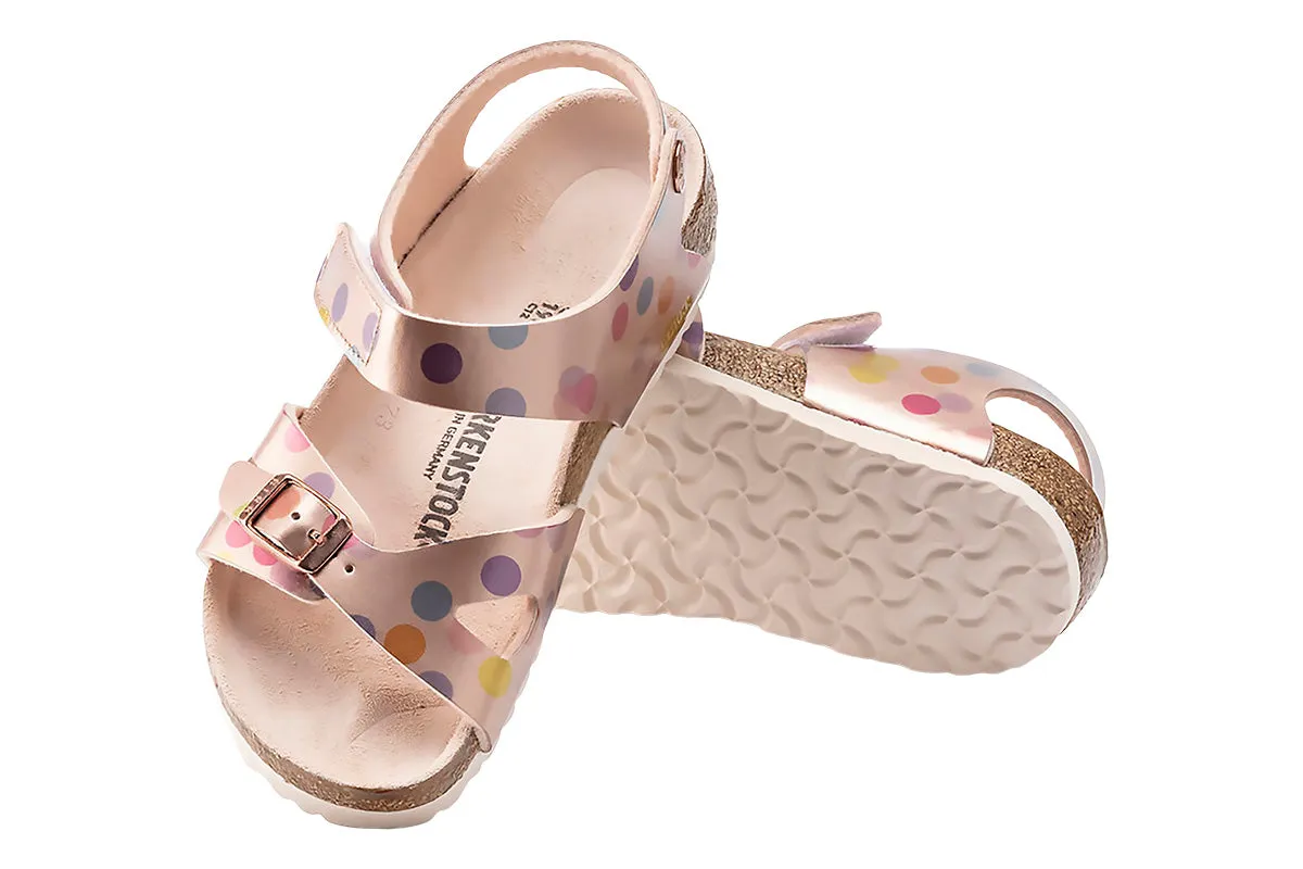 Birkenstock Colorado N Electric Metallic Dots Copper Birko-Flor Girls