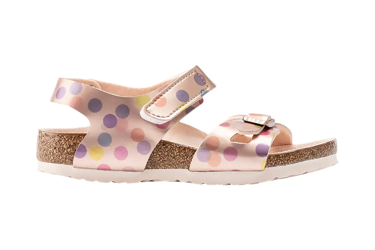 Birkenstock Colorado N Electric Metallic Dots Copper Birko-Flor Girls