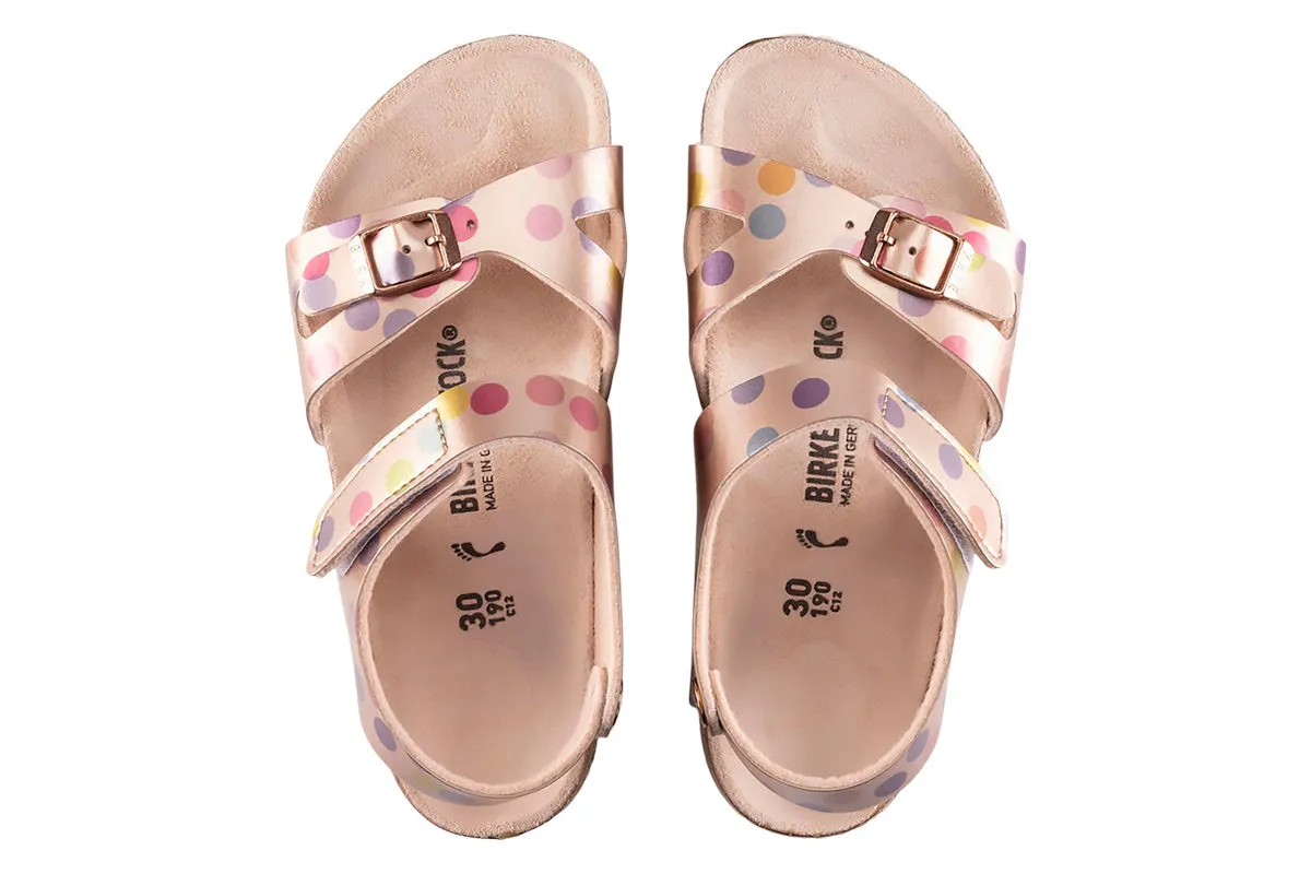 Birkenstock Colorado N Electric Metallic Dots Copper Birko-Flor Girls