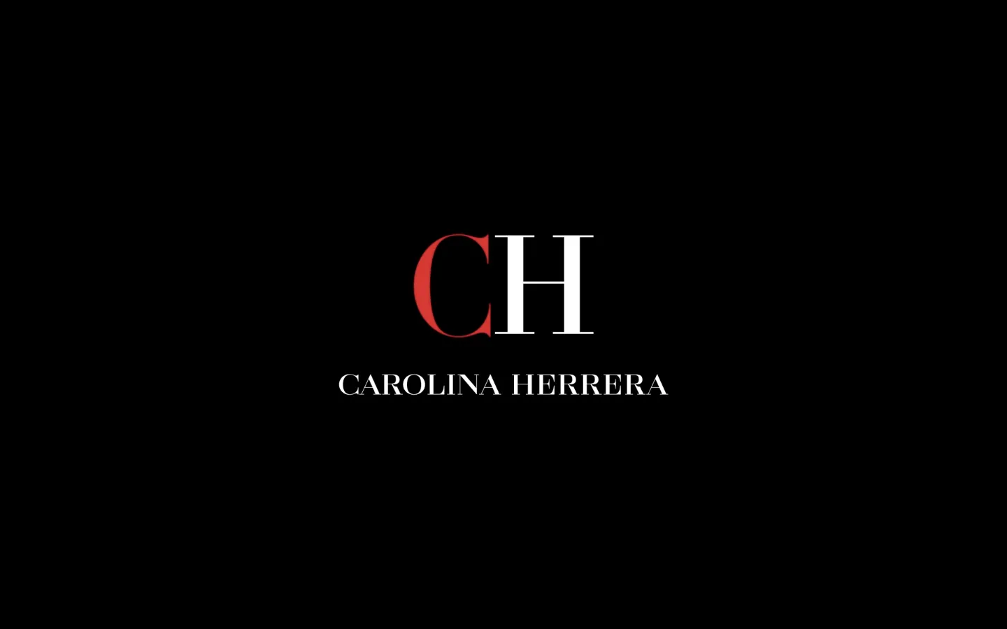 CAROLINA HERRERA CH MONOGRAM CANVAS & LEATHER ESPADRILLE FLATS