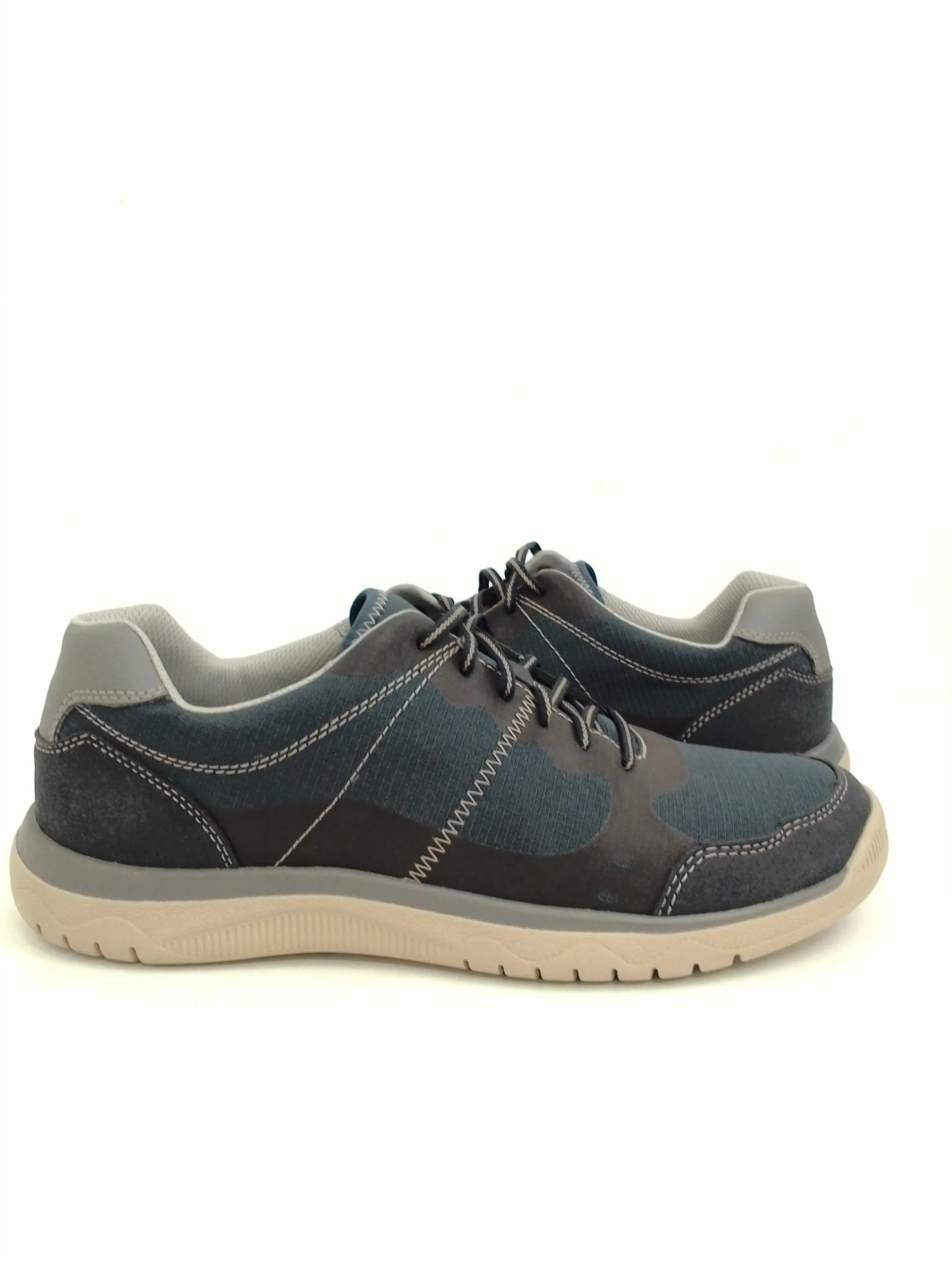 Clarks Men's  Dark Blue/Grey/Black Sneakers Size 9.5 M