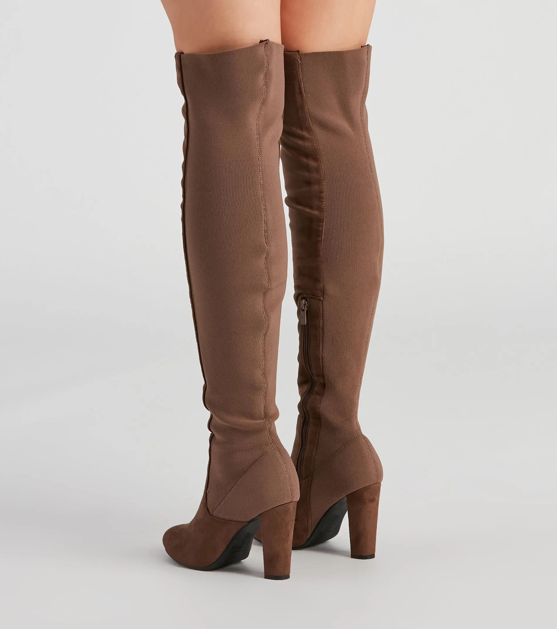 Effortlessly Chic Over-The-Knee Boots