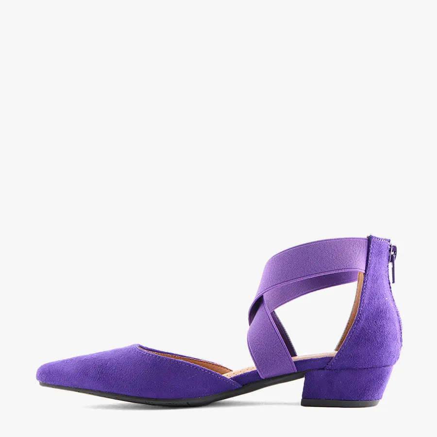 ELLA PURPLE SUEDE