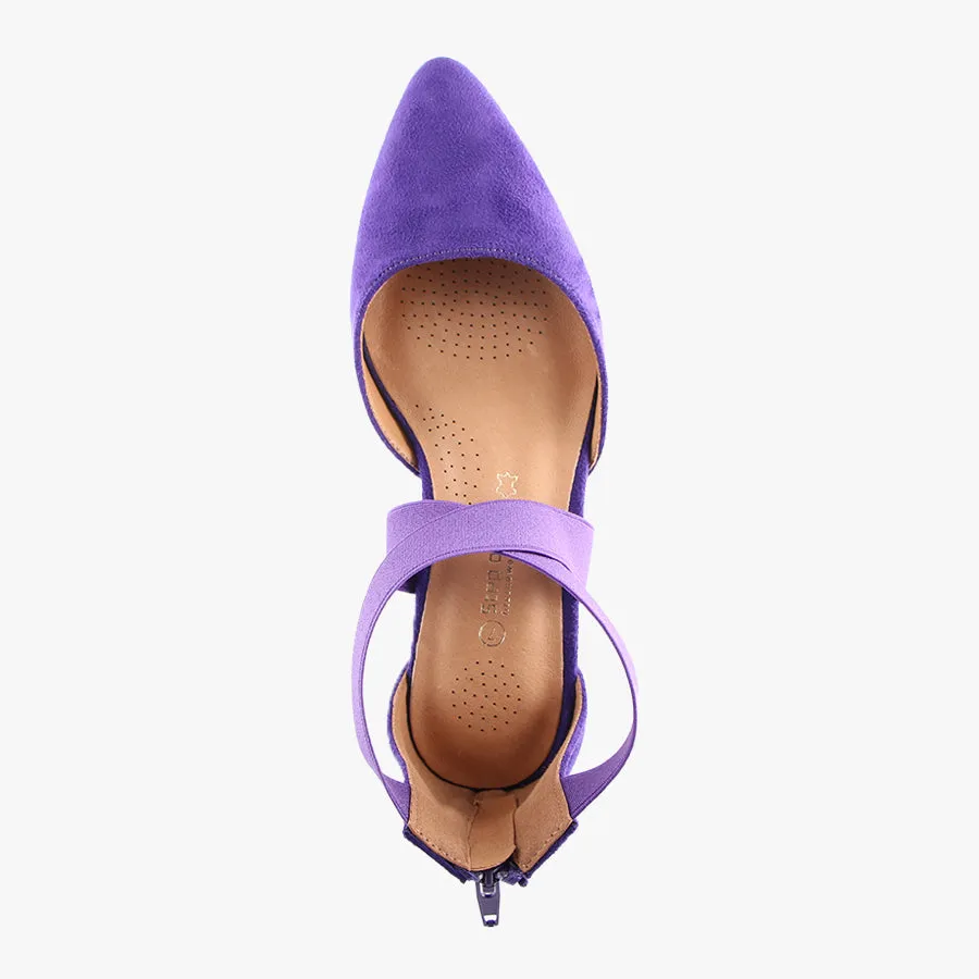 ELLA PURPLE SUEDE