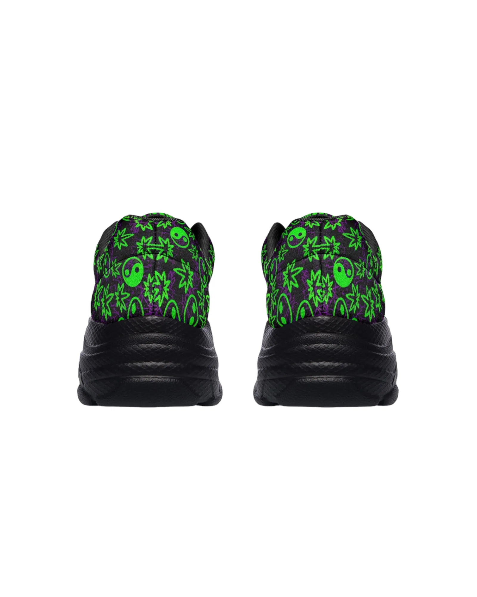 Ganja Graffiti Chunky Festival Sneakers