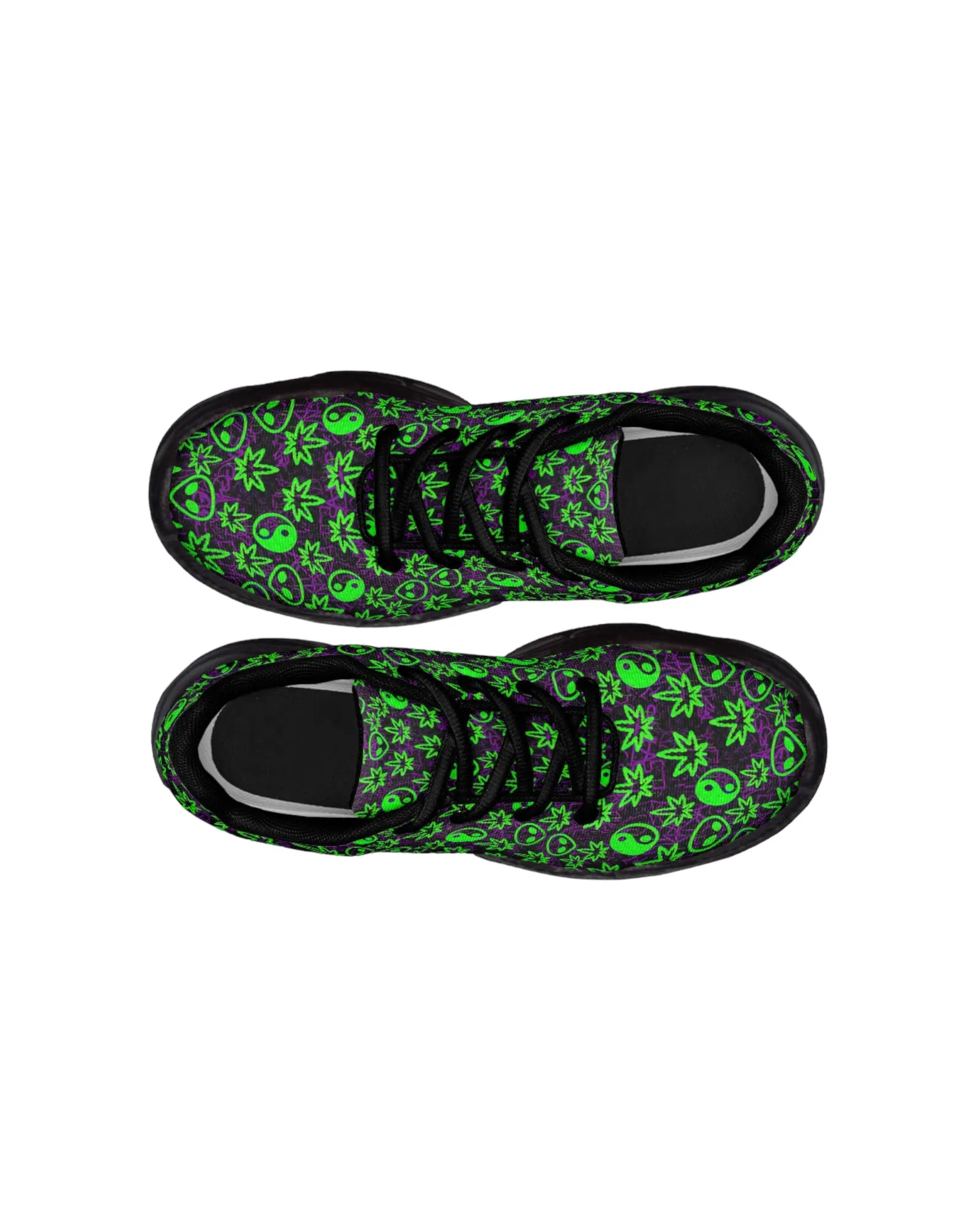 Ganja Graffiti Chunky Festival Sneakers