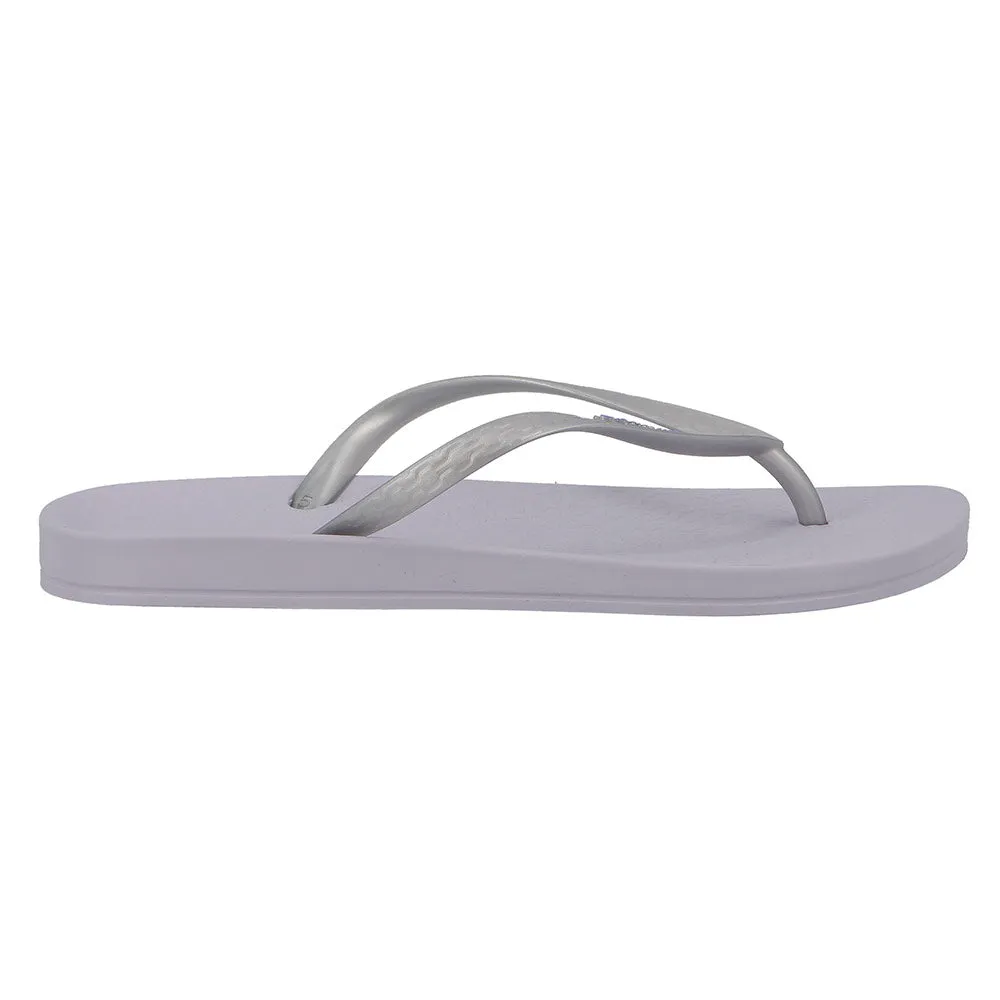 Ipanema Slip On Thong Sandals - Lilac/Silver