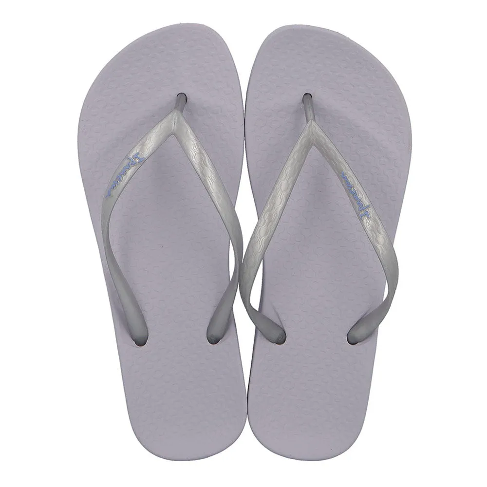 Ipanema Slip On Thong Sandals - Lilac/Silver