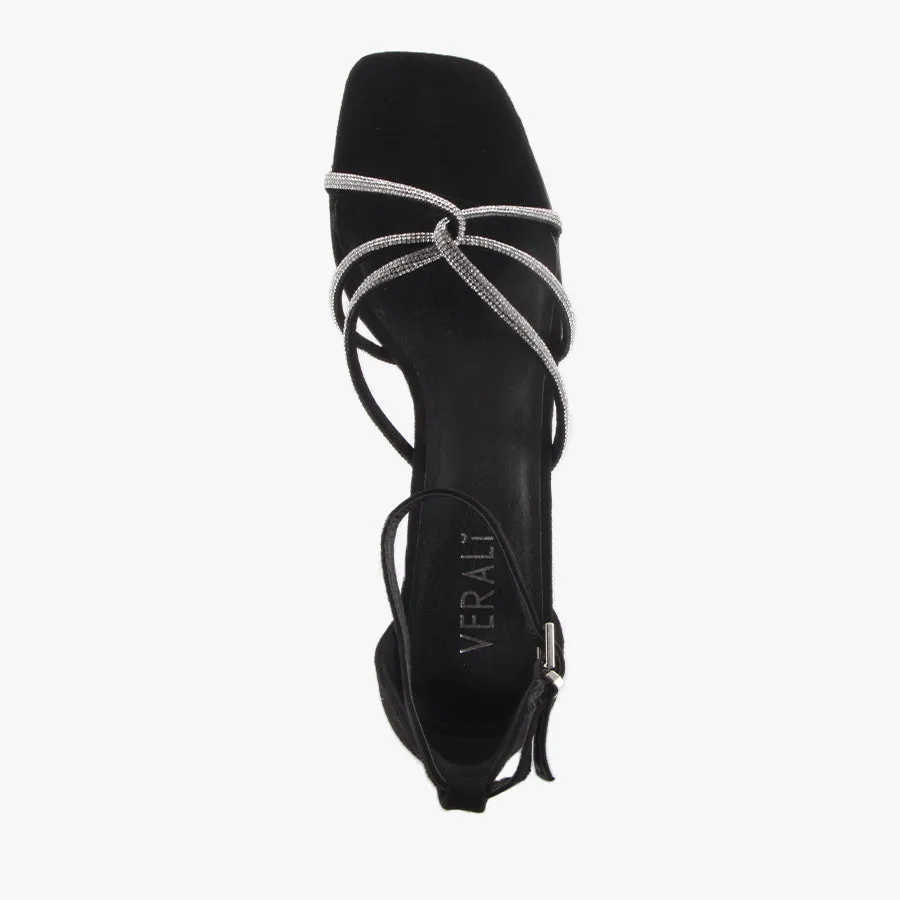 KISHA BLACK SUEDE