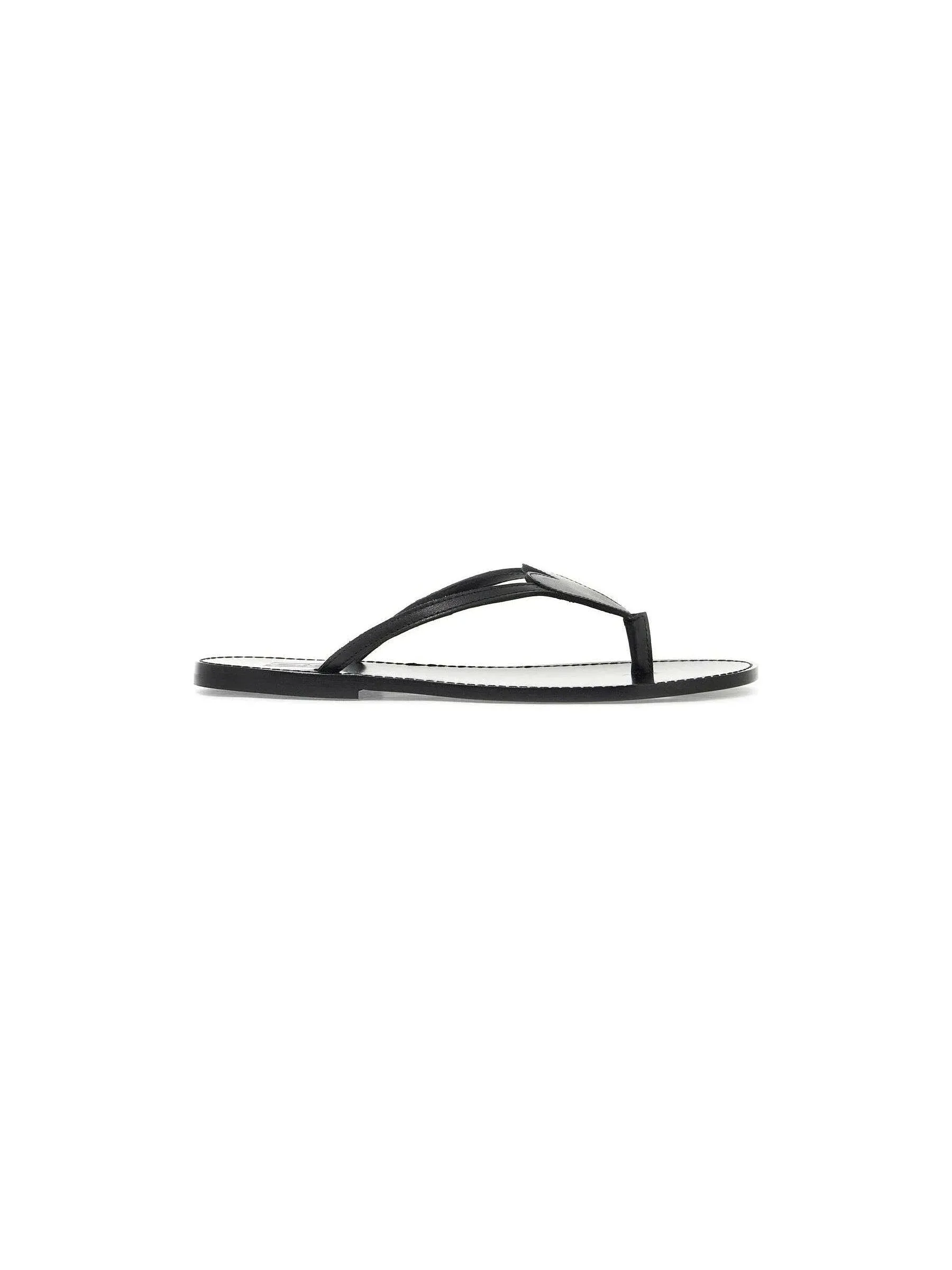 Ladina Leather Thong Sandals