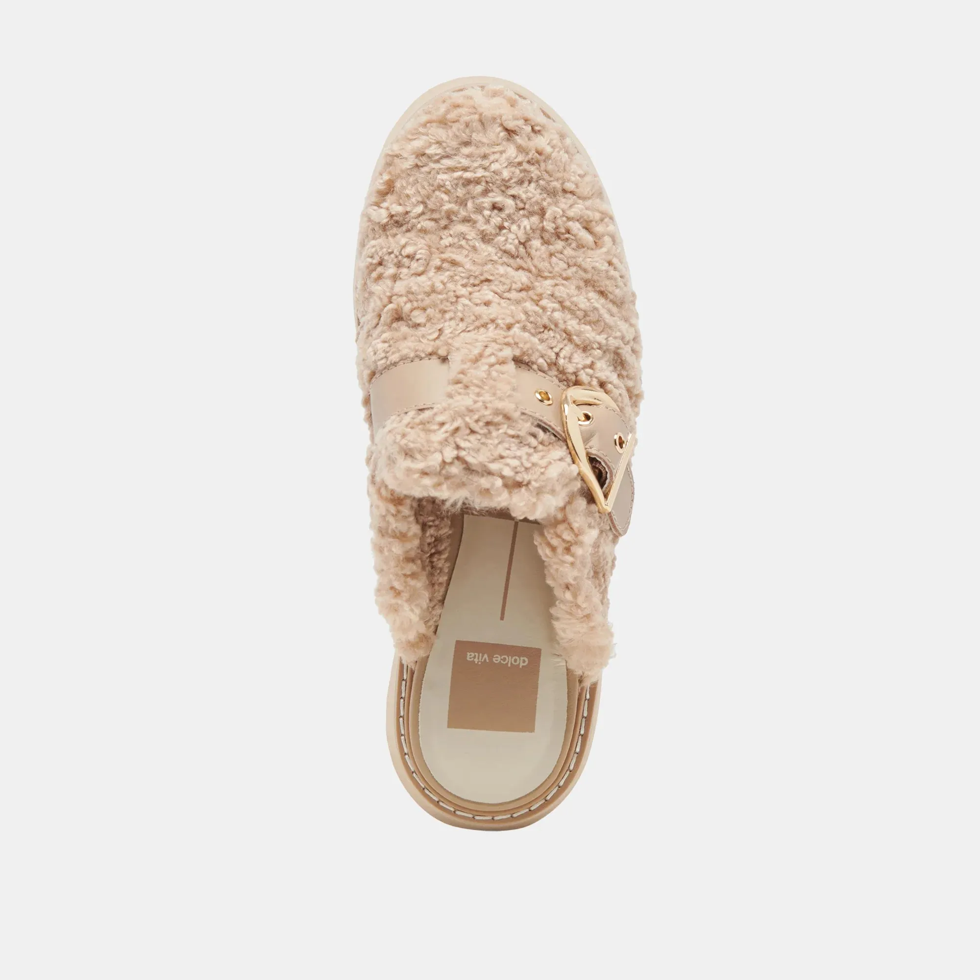 Lelani Plush Flats - Natural Plush