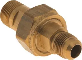 Mec Space-Saver Dielectric Union 3/4 Inch  Mnpt X 5/8 Inch  Male Flare Brass