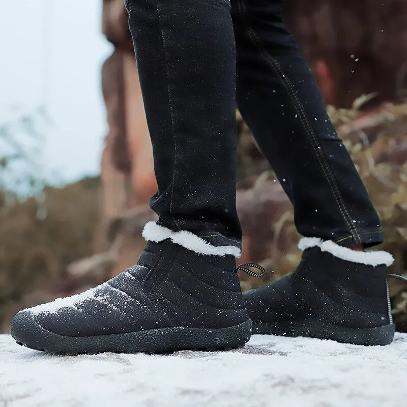 Men's Lightweight Winter Ankle Boots