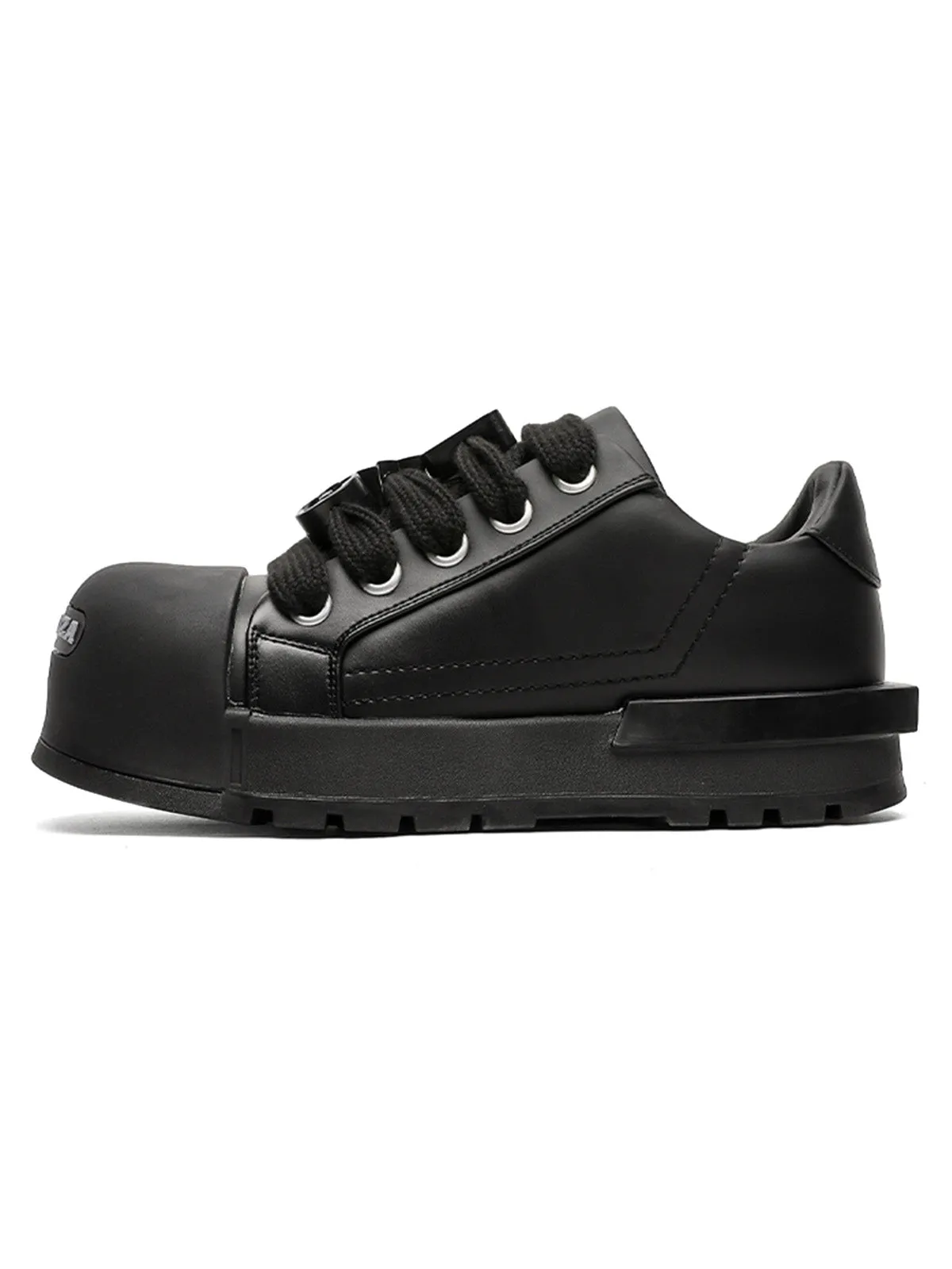 Monochrome Chunky Tread Sneakers - 2267