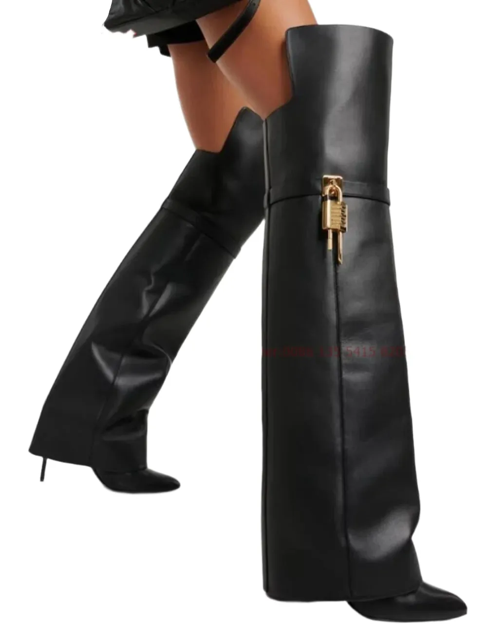 Over-The-Knee Lock Boots