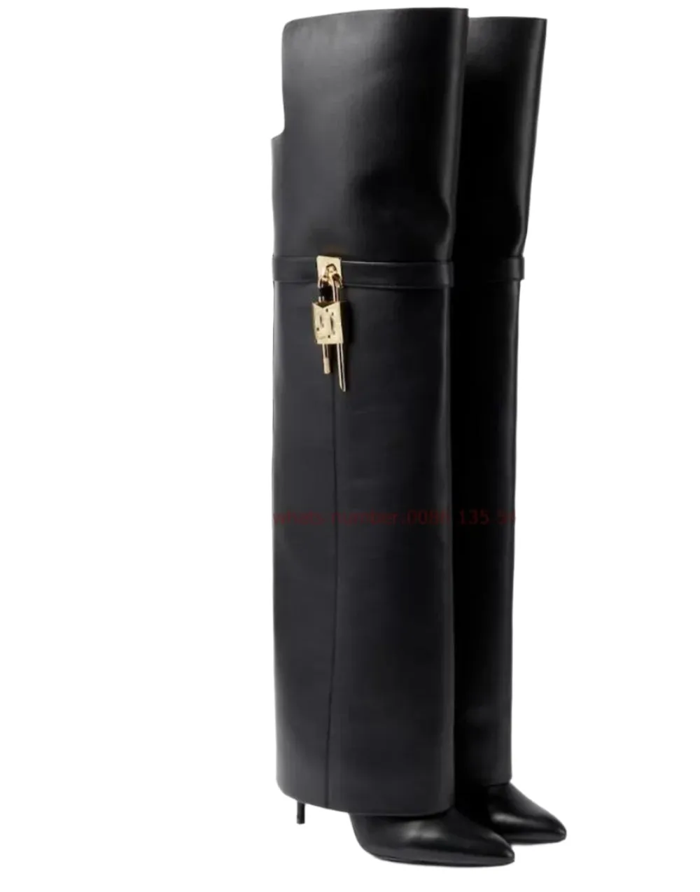 Over-The-Knee Lock Boots