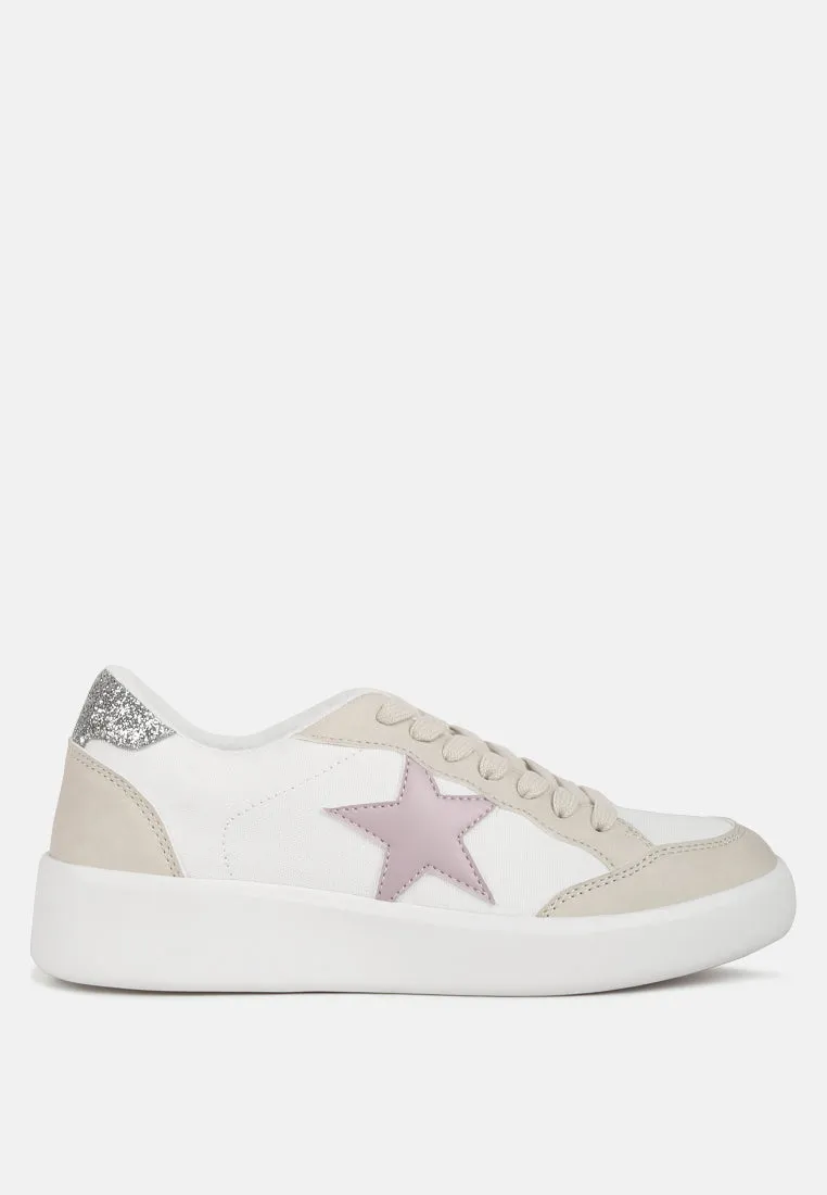 Perry Glitter Detail Star Sneakers