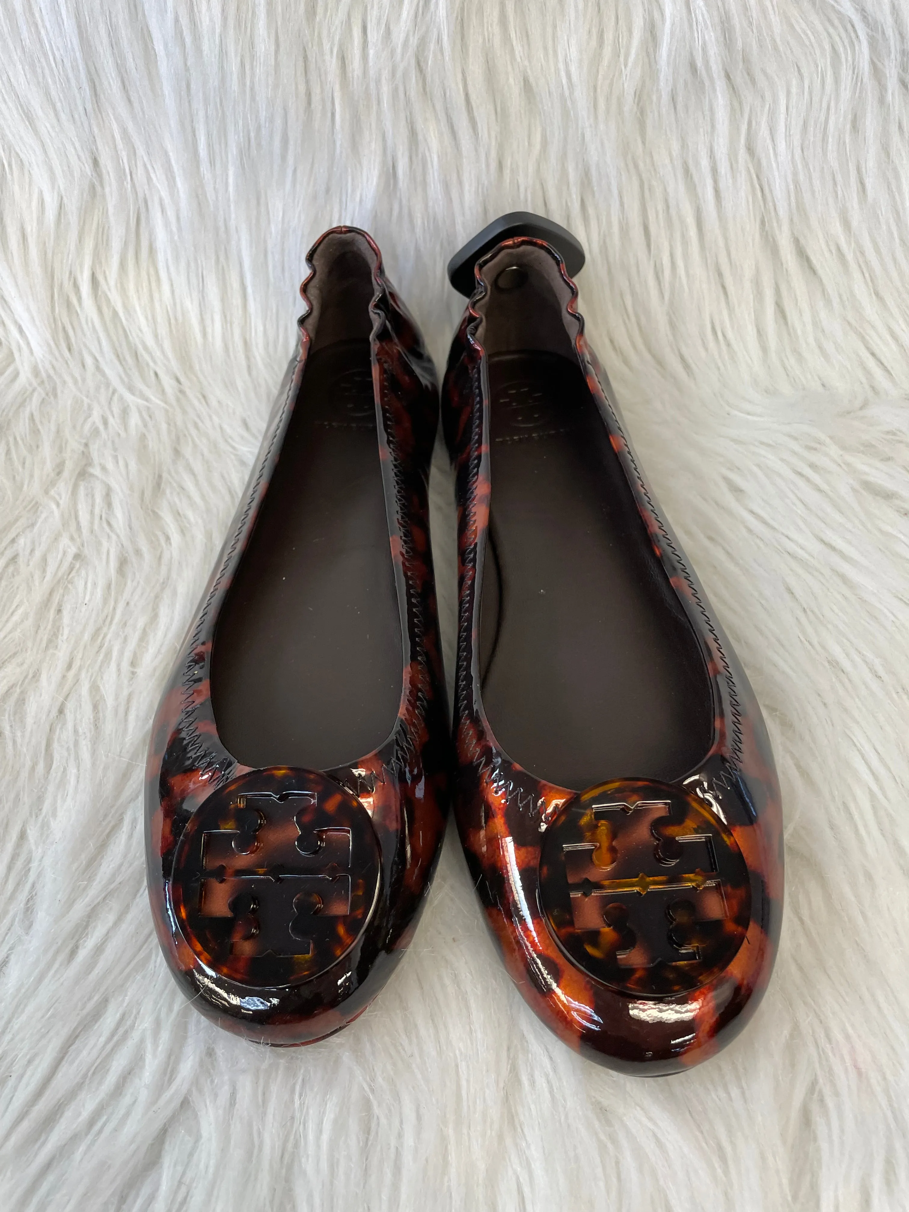 Shoes Designer By Tory Burch In Animal Print, Size: 8