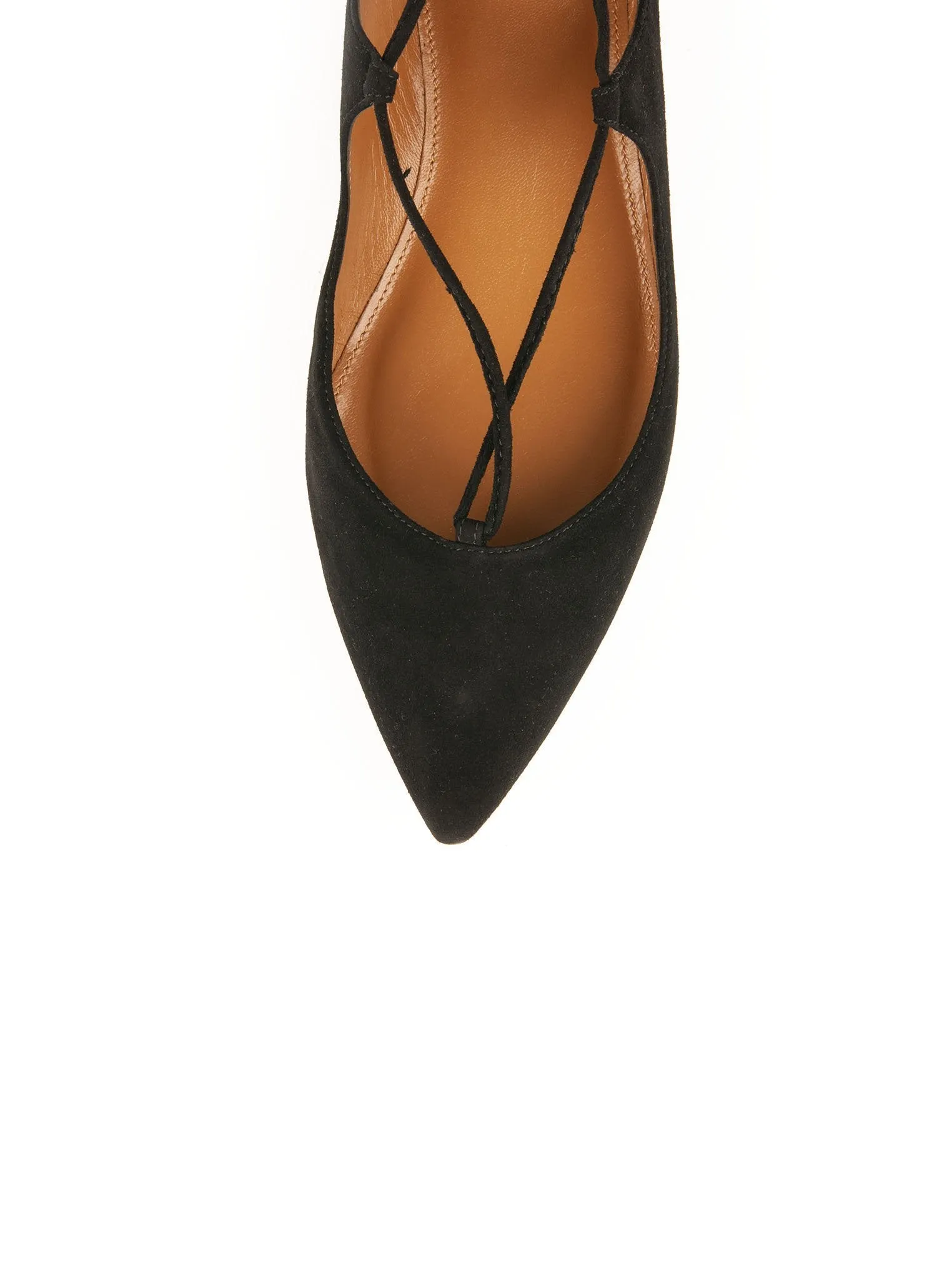 Suede Christy Flat - Black