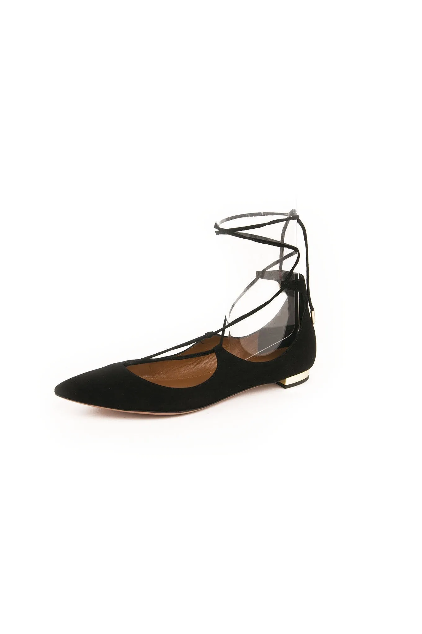 Suede Christy Flat - Black