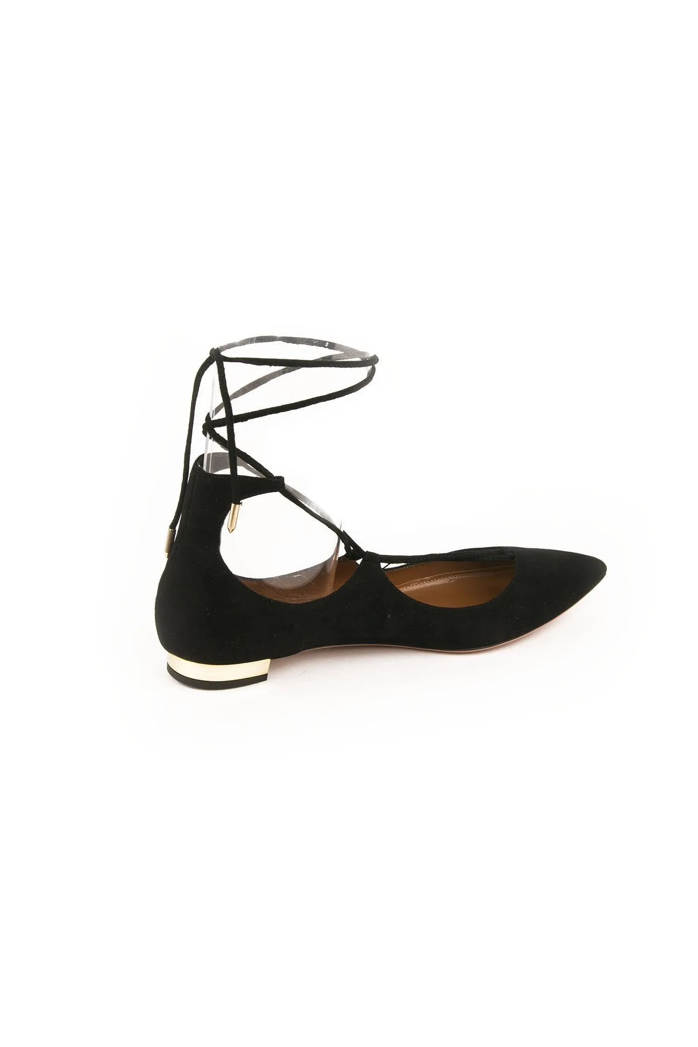 Suede Christy Flat - Black