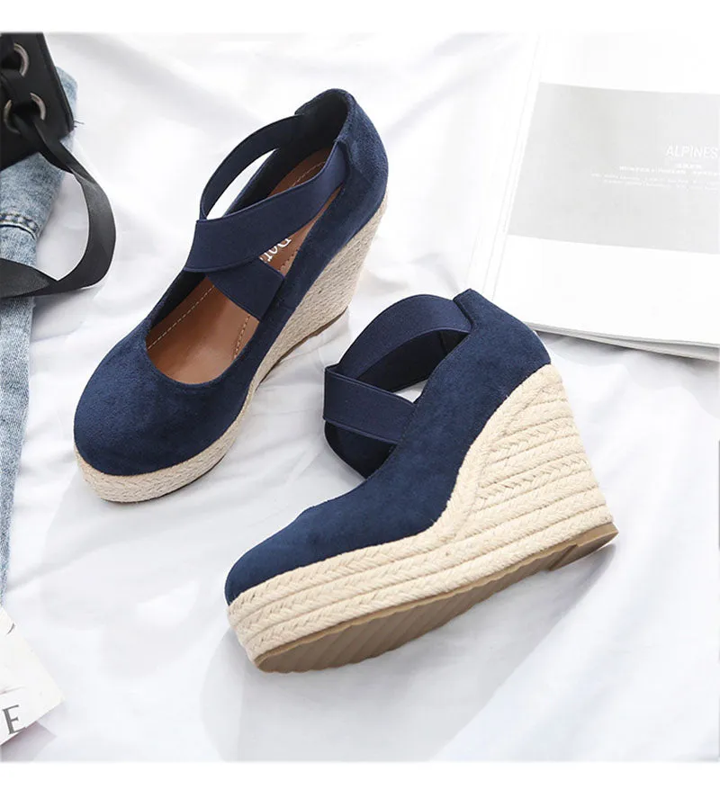 Summer Platform Wedge Heels