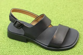 Women's Dana Sandal - Black Leather